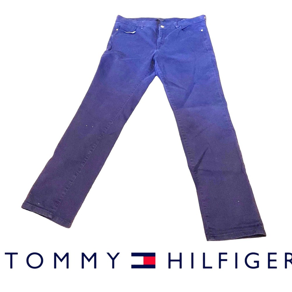 Tommy Hilfiger  Greenwich Skinny straight leg navy jeans 36x29 no tag